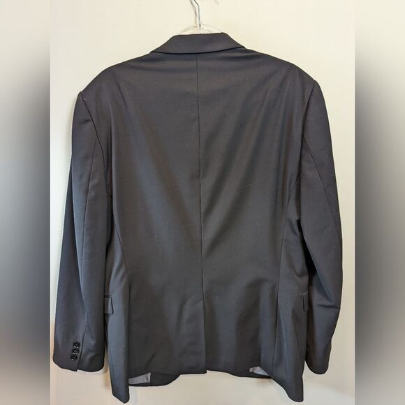 Two button Men's Express black blazer jacket but can be unisex size 42R … - Picture 3 of 11